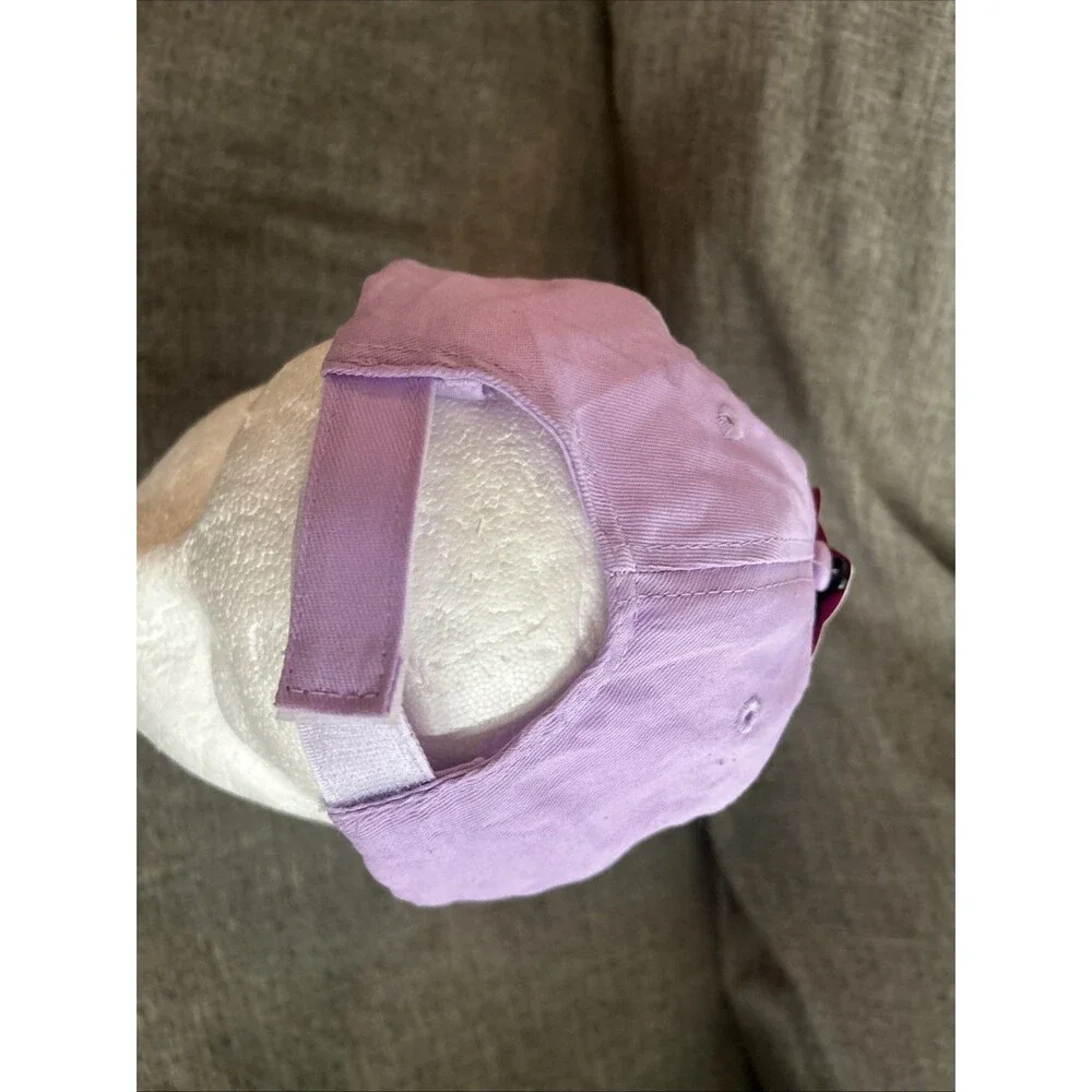 HELLO KITTY Girl's Adjustable Baseball Cap Hat Rainbow Purple
